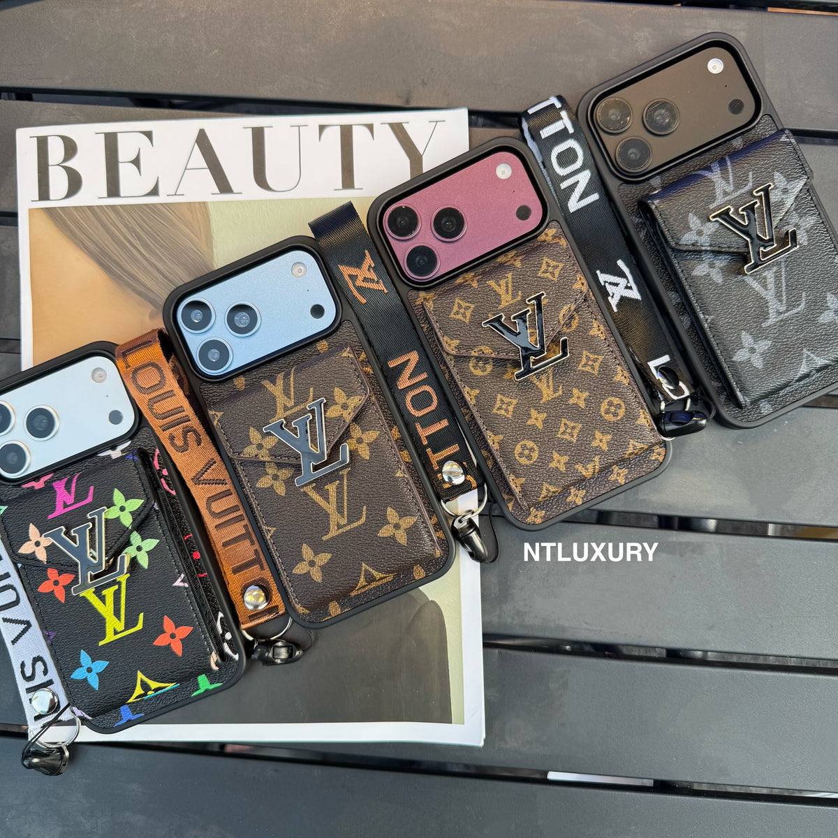 Traditional Love Phone Case with Organ Purse