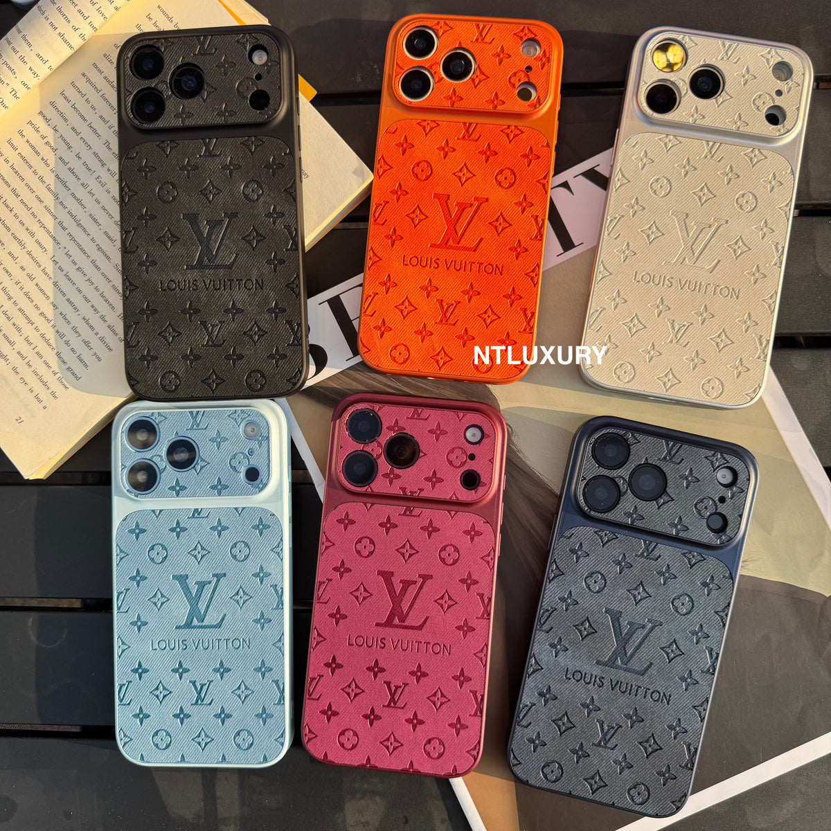 Colorful Denim Love Girl Phone Case
