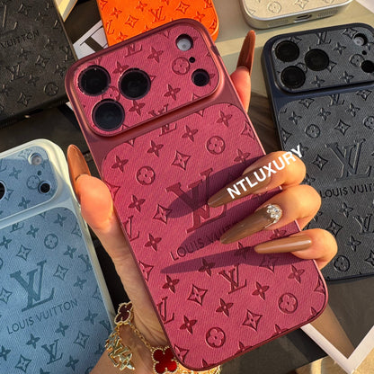Colorful Denim Love Girl Phone Case