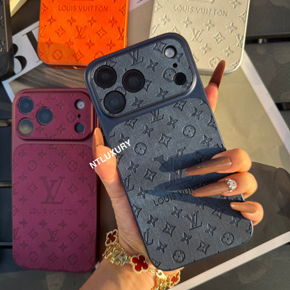 Colorful Denim Love Girl Phone Case