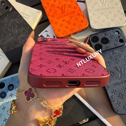 Colorful Denim Love Girl Phone Case
