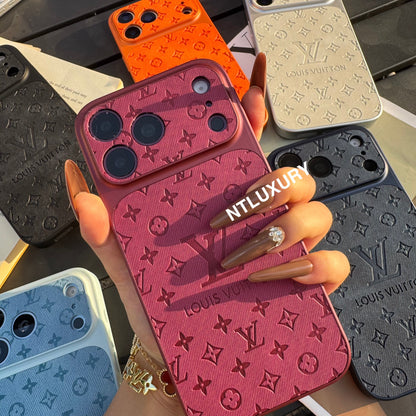 Colorful Denim Love Girl Phone Case