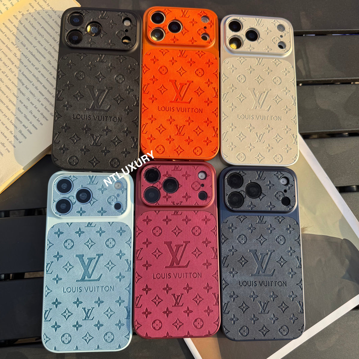 Colorful Denim Love Girl Phone Case