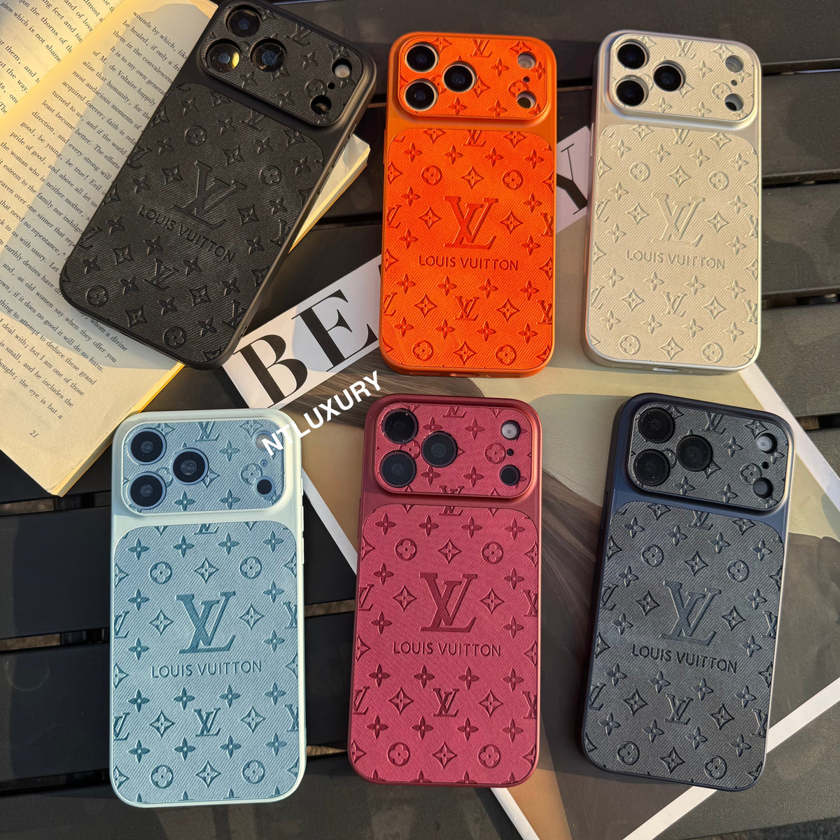 Colorful Denim Love Girl Phone Case