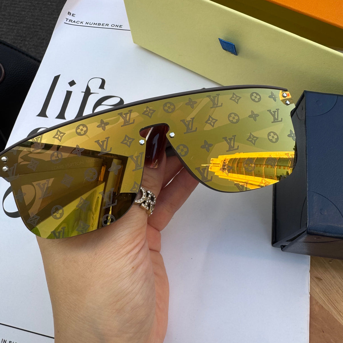 Love Colorful Fashion Cool Sunglasses