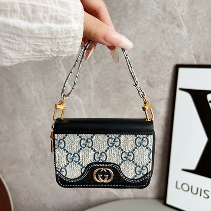 Latticed Love Cute Mini Wallet