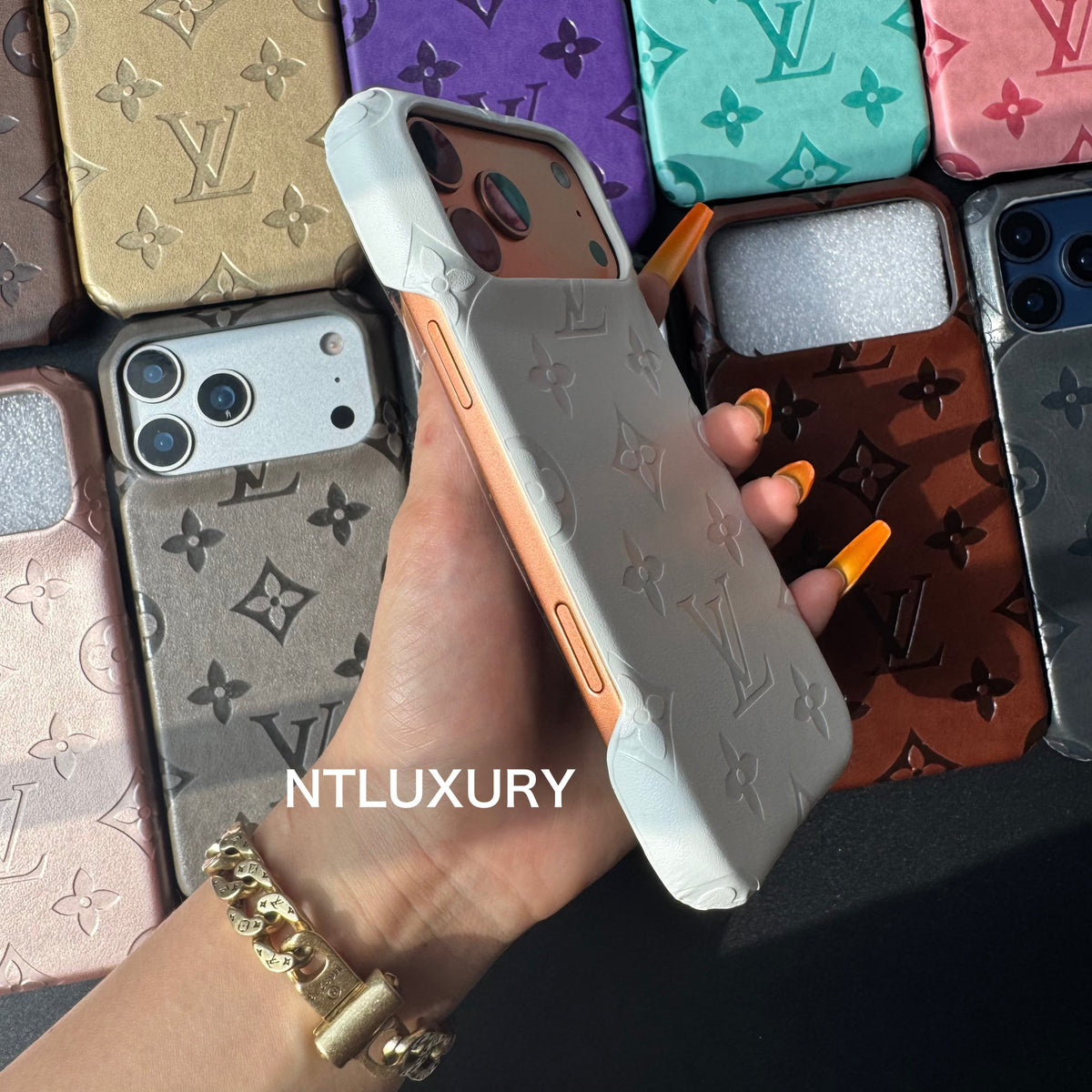 Coque de téléphone créative et colorée Love