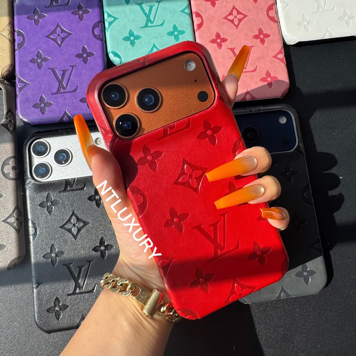 Coque de téléphone créative et colorée Love