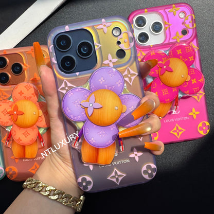 Transfer Color Laser Vivian Magsafe Phone Case with Magsafe Holder