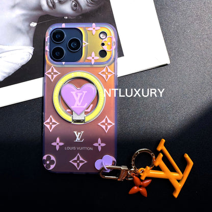 Transfer Color Laser Vivian Magsafe Phone Case with Holder & Pendant