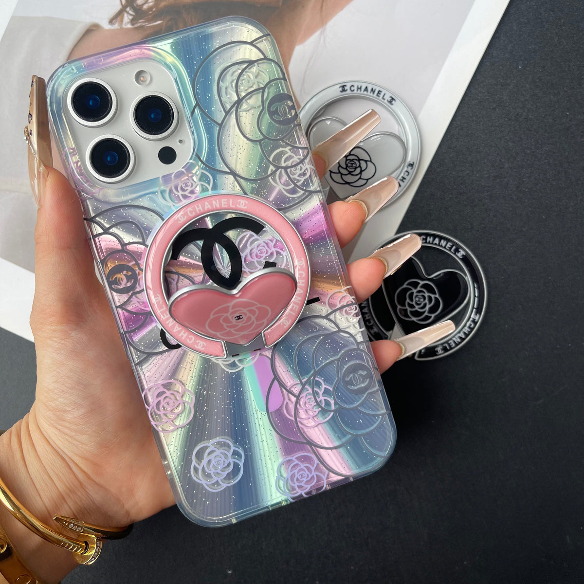 Laser Girl New MagSafe Design Phone Case with Magsafe Holder