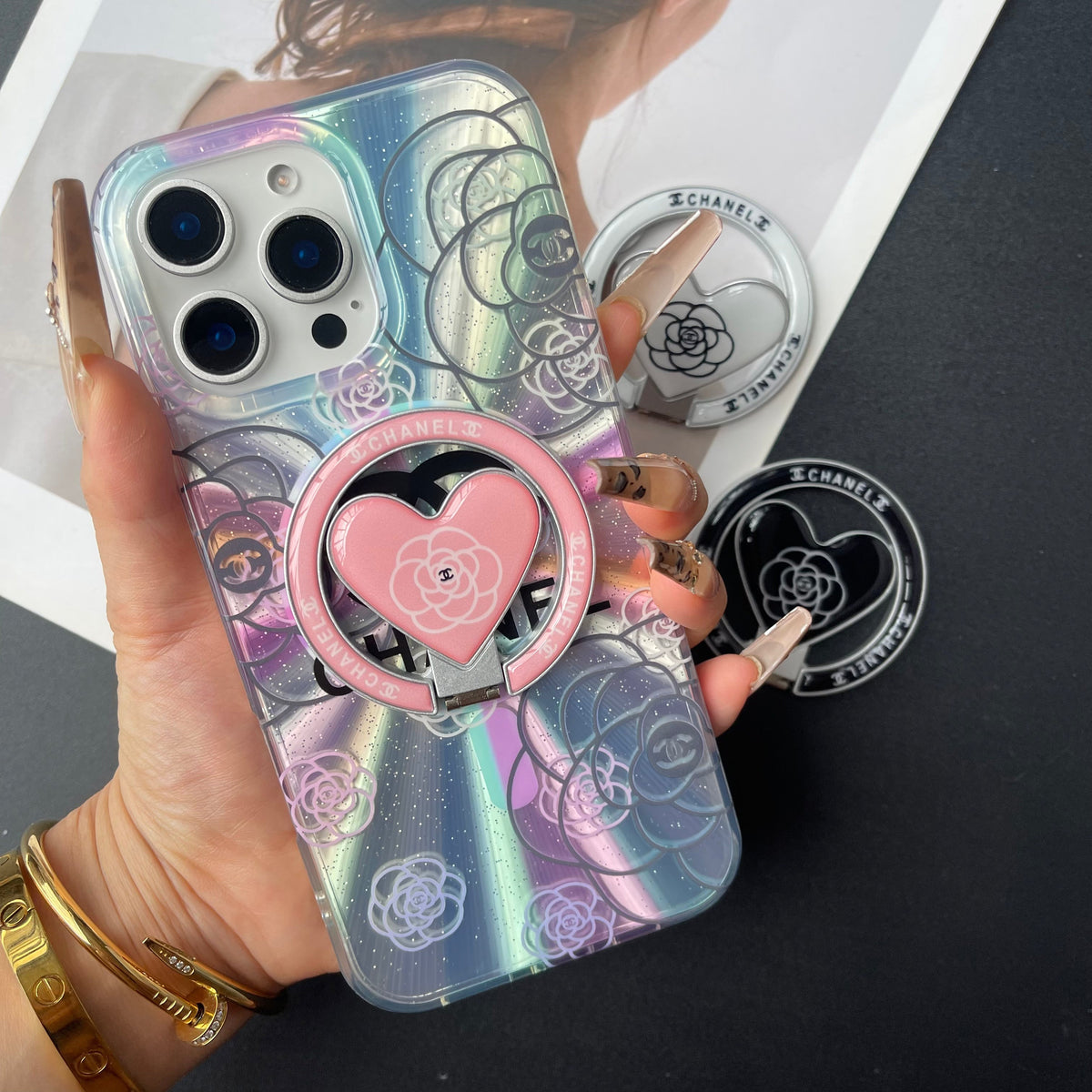 Laser Girl New MagSafe Design Phone Case with Magsafe Holder