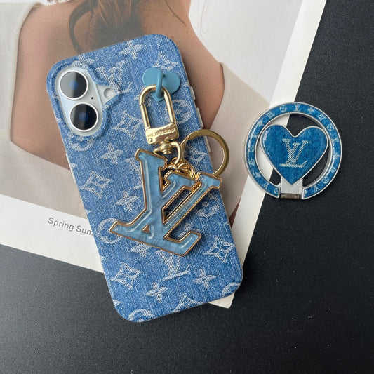 Cowboy Love Handyhülle mit Anhänger & Halter im neuen Design