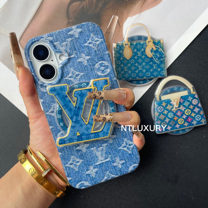 Printed Love Cowboy MagSafe Phone Case with Holder