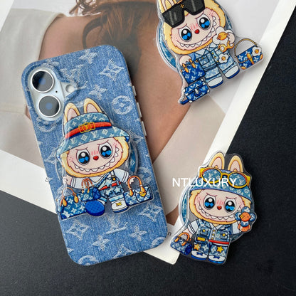 La coque de téléphone Monster Cowboy MagSafe avec support