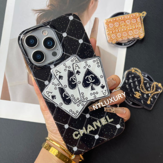 Luxury Life Design Magsafe Phone Case with Holder