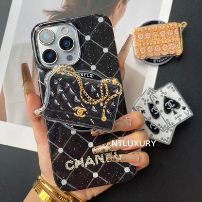 Luxury Life Design Magsafe Phone Case with Holder