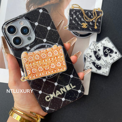 Luxury Life Design Magsafe Phone Case with Holder