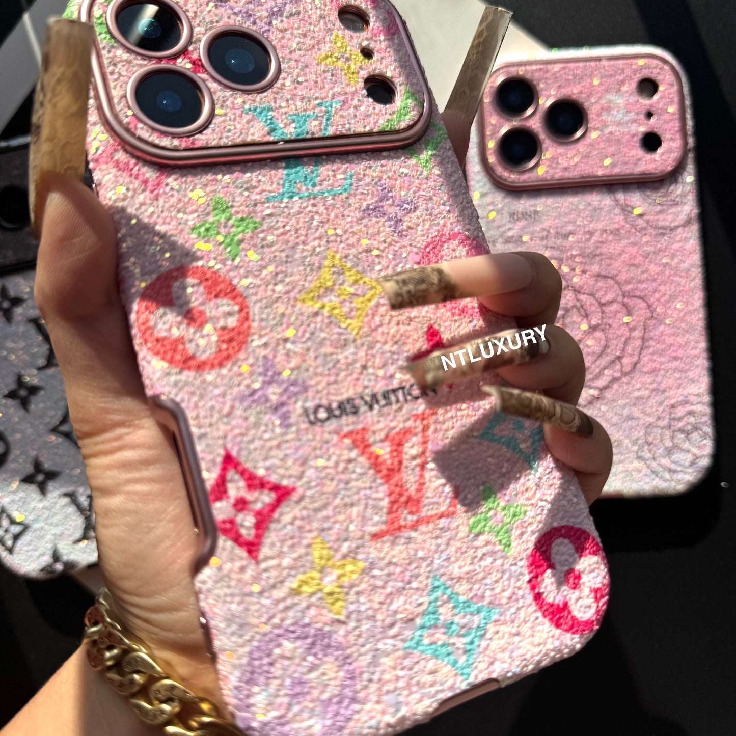 Love Flower Shining Light Girl Phone Case