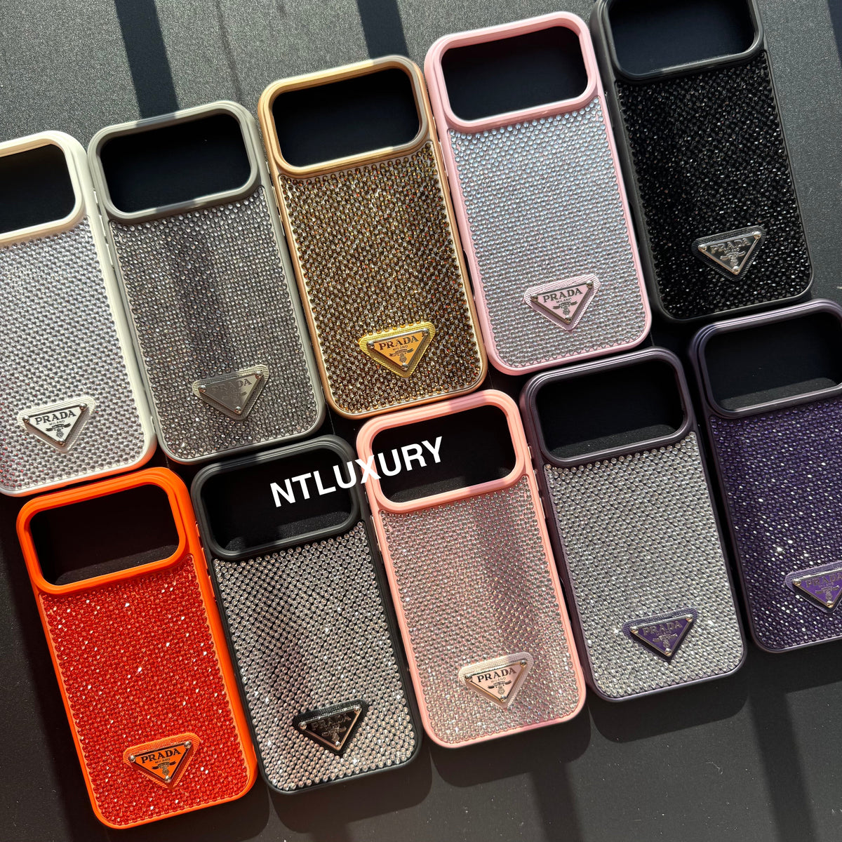 Night Queen Glitter Shining Phone Case (10 Color)