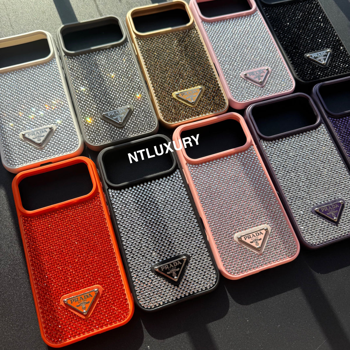 Night Queen Glitter Shining Phone Case (10 Color)