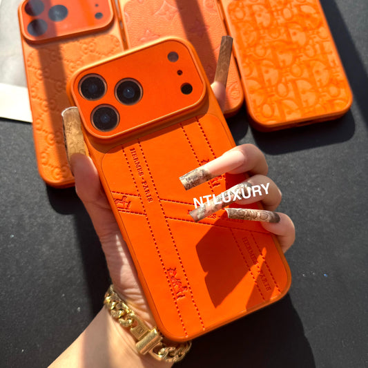 Orangensaft-Handyhülle im ausgefallenen Design
