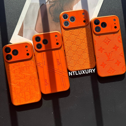 Orangensaft-Handyhülle im ausgefallenen Design