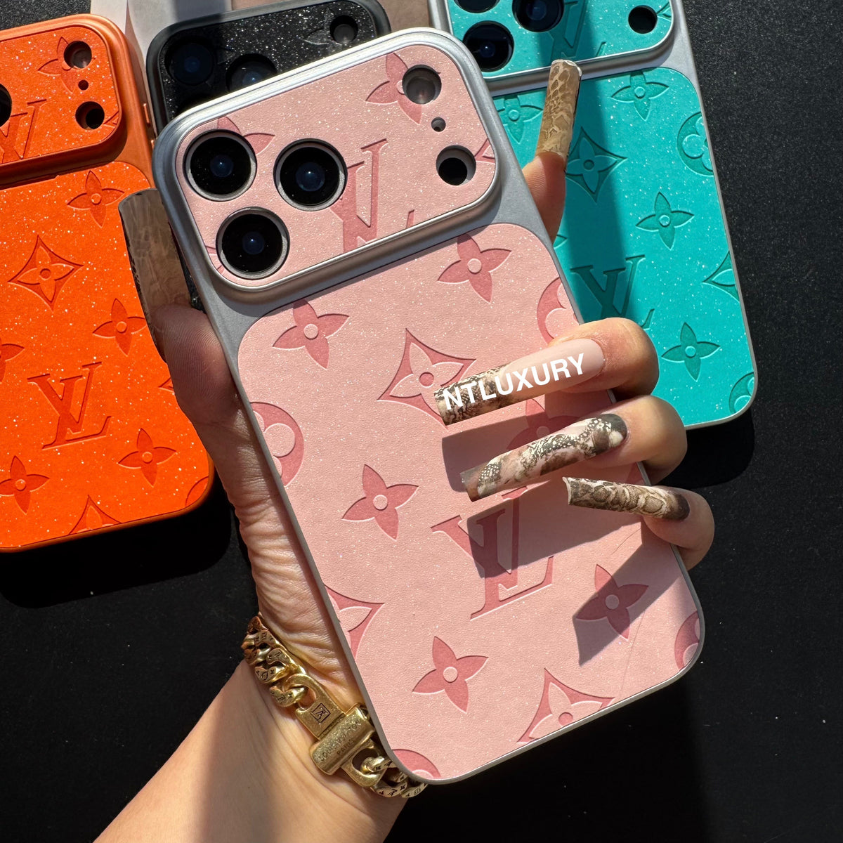 Glitter Shine Juice Love Girl Phone Case