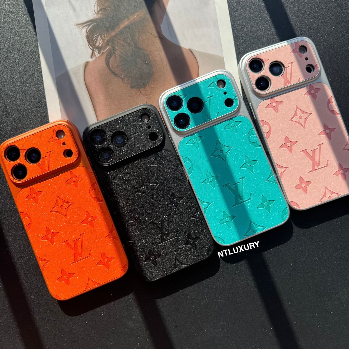 Glitter Shine Juice Love Girl Phone Case