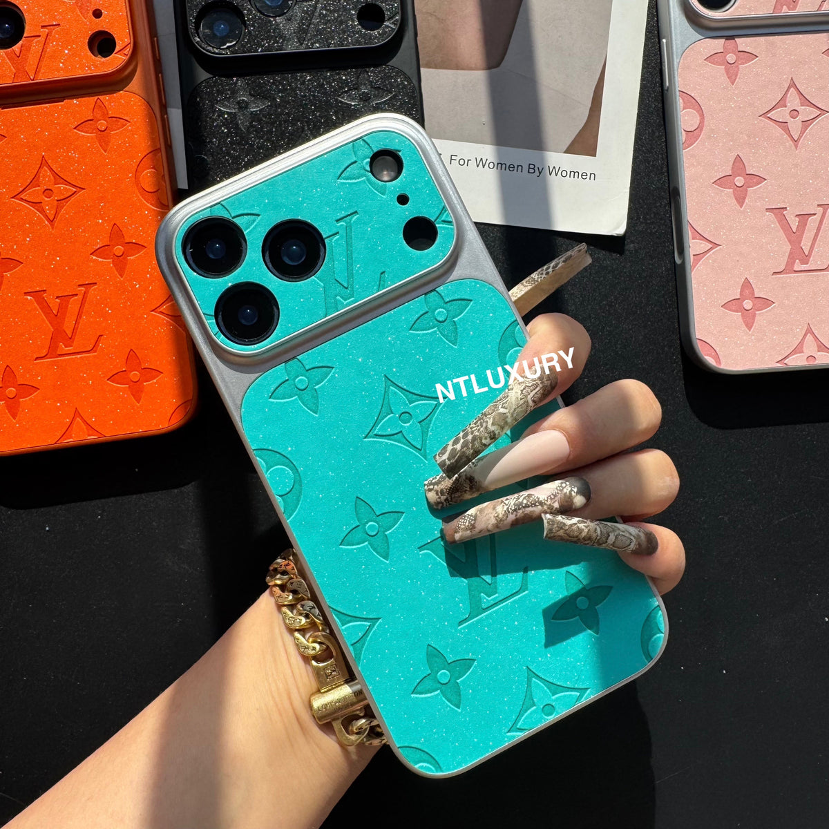 Glitter Shine Juice Love Girl Phone Case