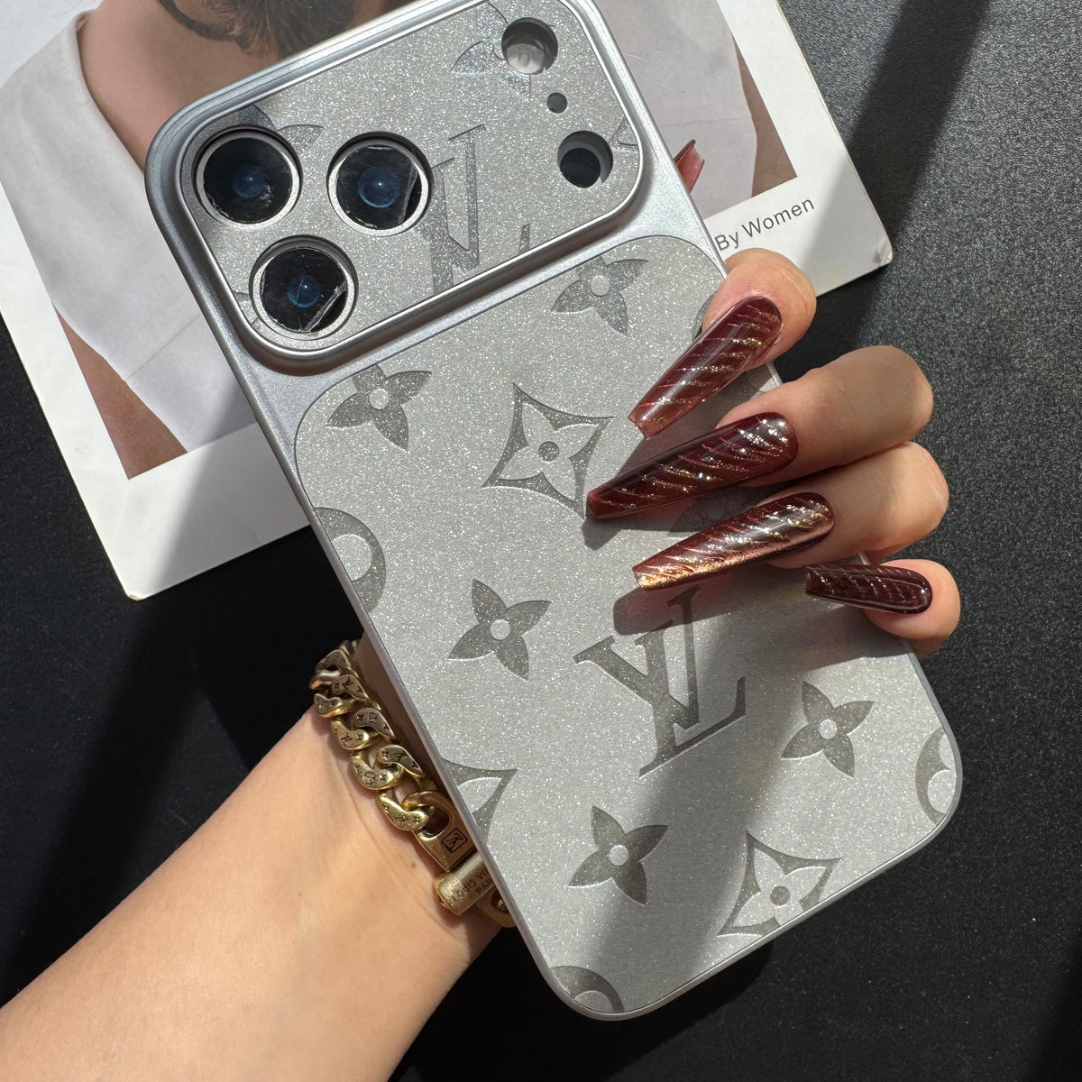 Glitter Shine Juice Love Girl Phone Case