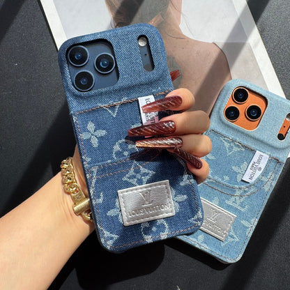 Coque de téléphone Cowboy Love Girl avec porte-cartes
