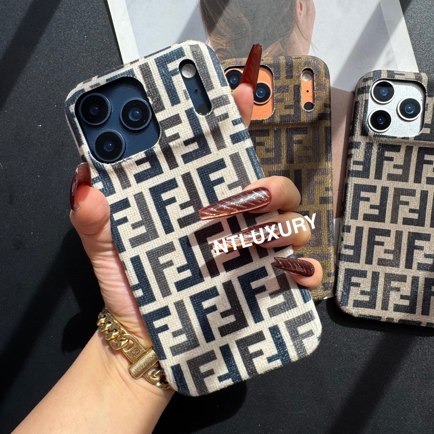 Fine Winter Furry Girl Phone Case