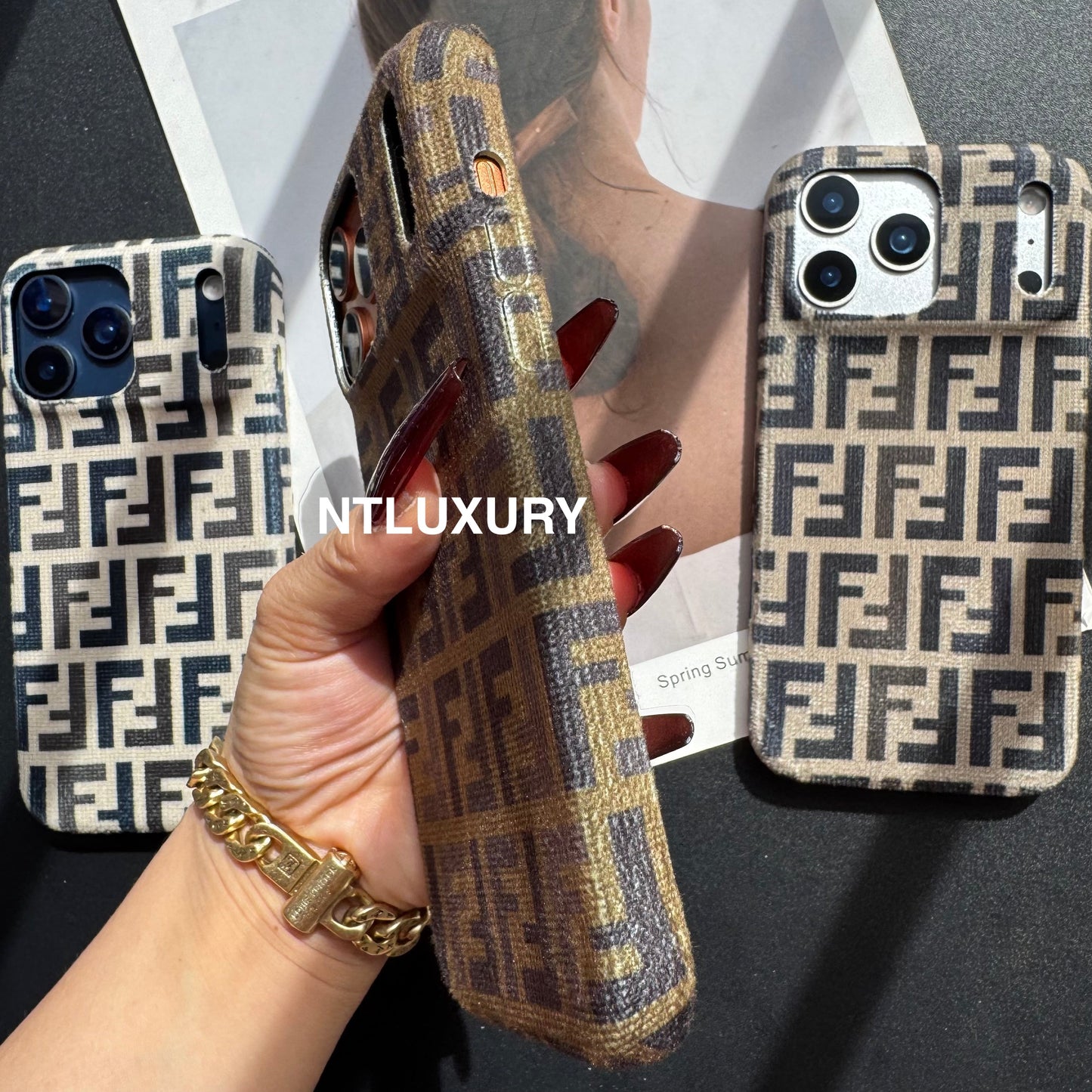 Fine Winter Furry Girl Phone Case