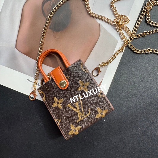 Floral Cute Love Mini Purse With Chain For All Cute Things (Big Love)