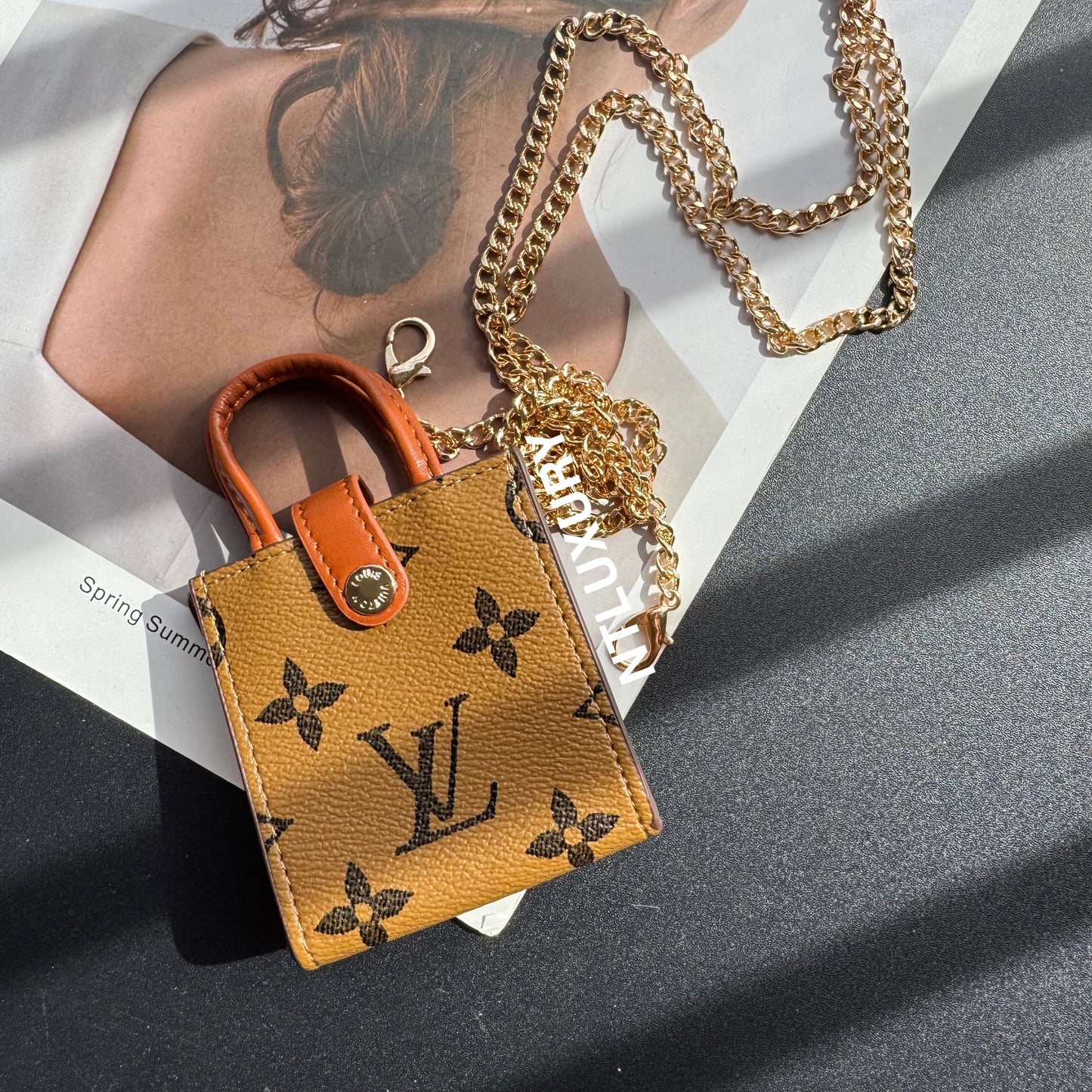 Floral Cute Love Mini Purse With Chain For All Cute Things