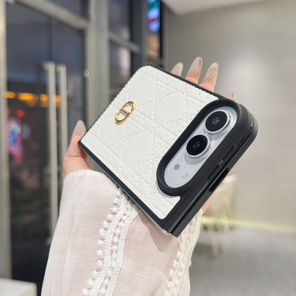 Latticed CD Phone Case For iPhone Duo