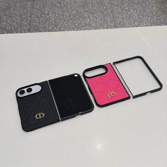 Latticed CD Phone Case For iPhone Duo