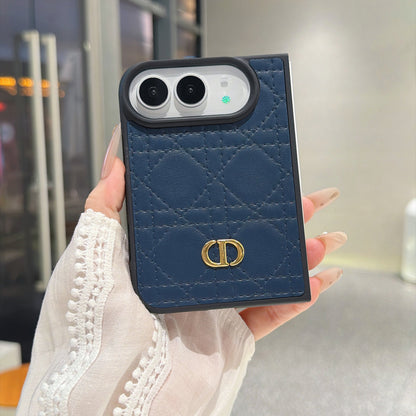 Latticed CD Phone Case For iPhone Duo