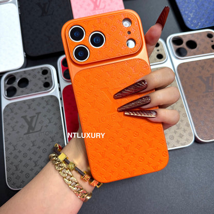 Coque de téléphone orange jus coloré amour