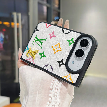 Traditional Love Phone Case For iPhone Duo With Metal