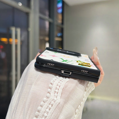 Traditional Love Phone Case For iPhone Duo With Metal