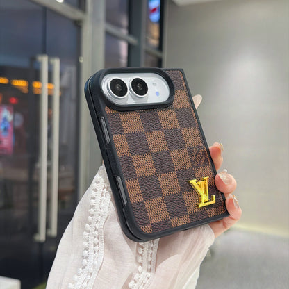 Traditional Love Phone Case For iPhone Duo With Metal