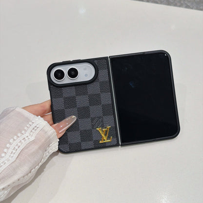 Traditional Love Phone Case For iPhone Duo With Metal