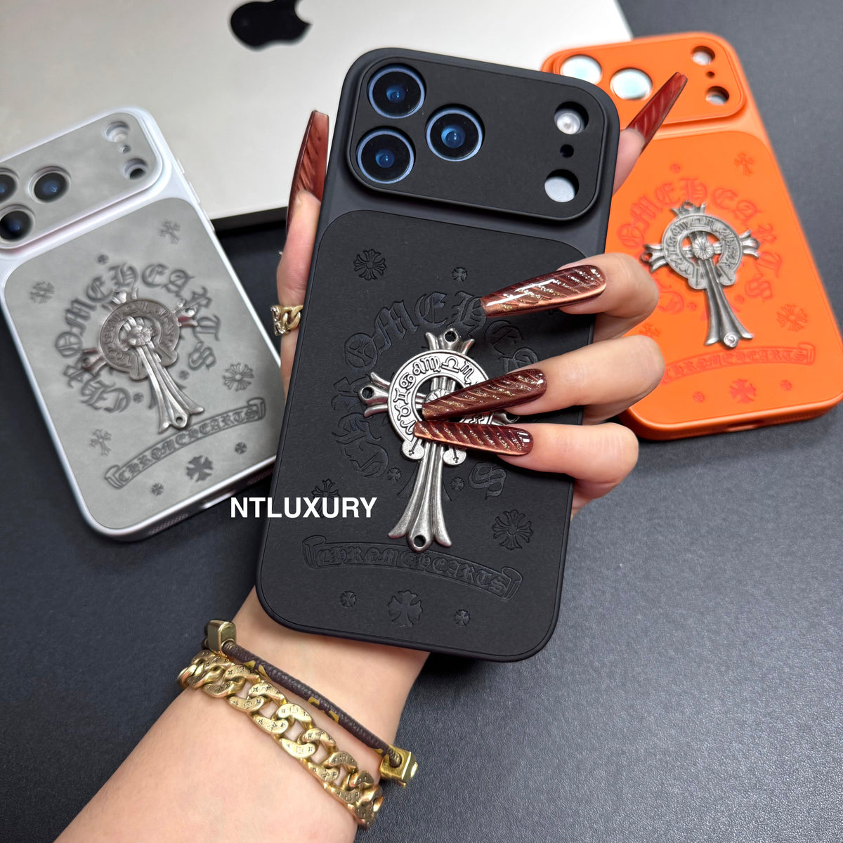 Coque de téléphone Orange Juice Chrome Personality