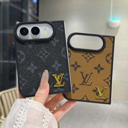 Traditional Love Phone Case For iPhone Duo With Metal