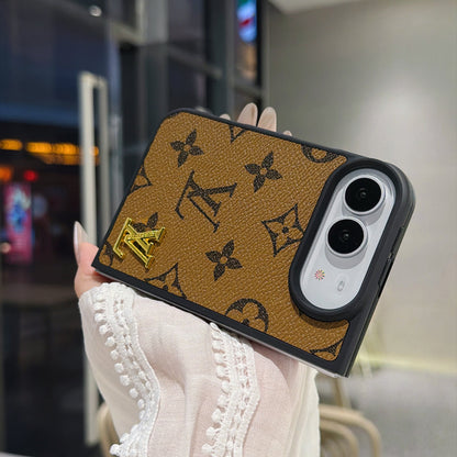 Traditional Love Phone Case For iPhone Duo With Metal
