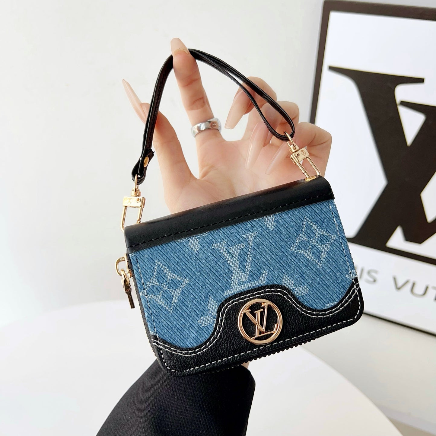 Denim Love Cute Mini Wallet