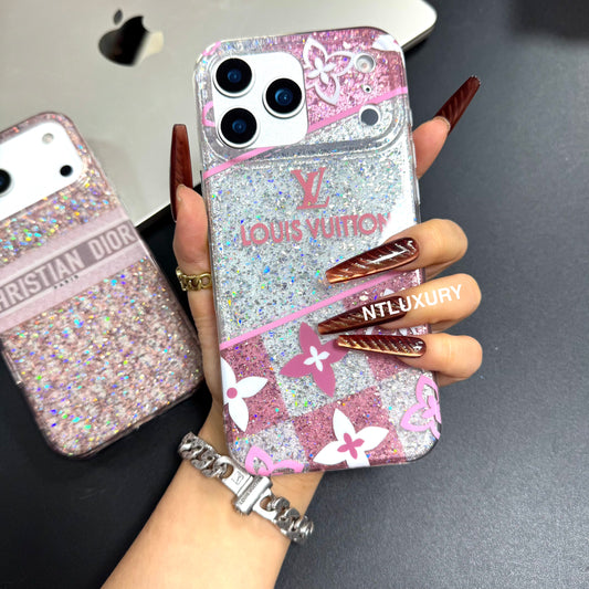 Coque de téléphone Glitter Colombe & Amour