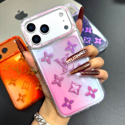 Coque de téléphone lumineuse et colorée Love